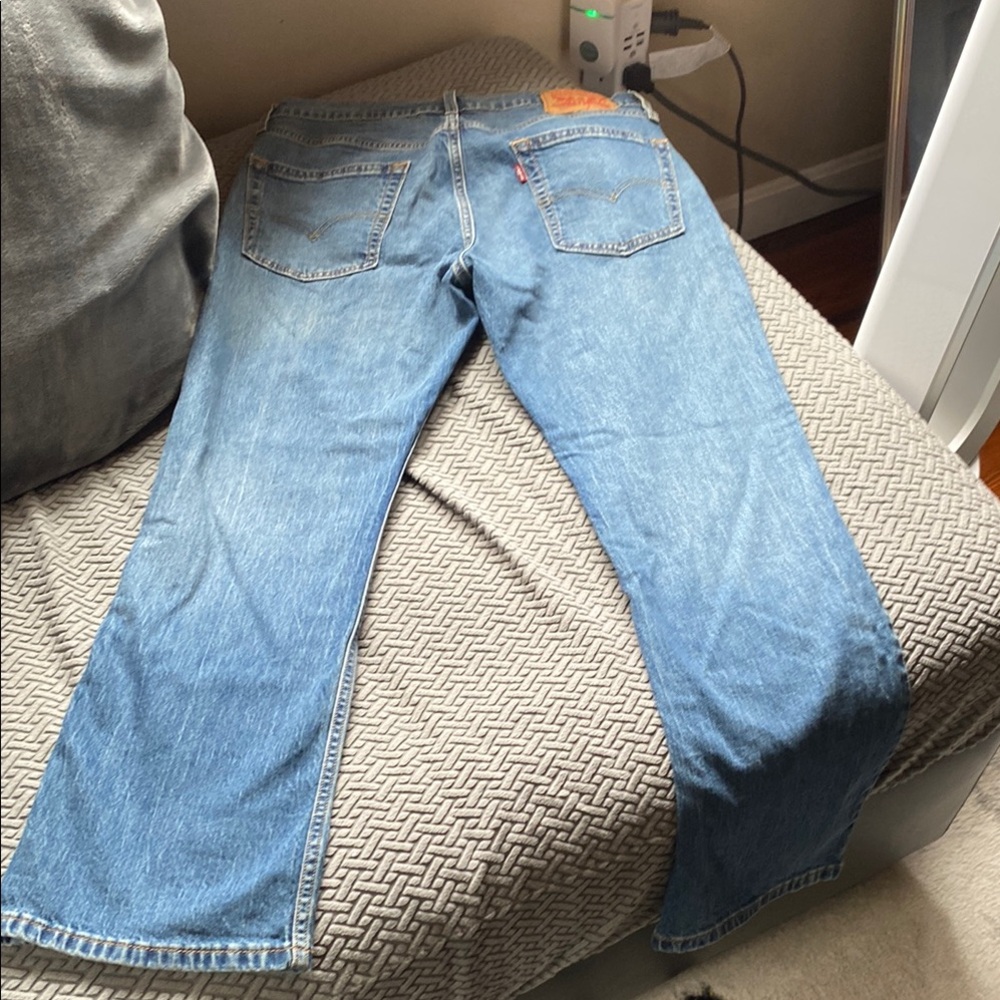 Levi's Blue Straight Jeans Classic Denim